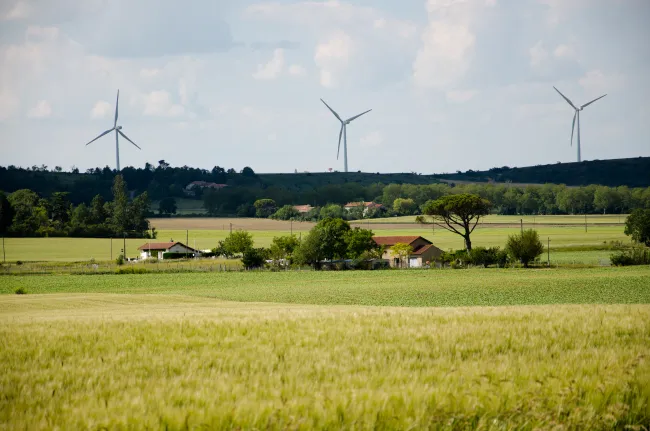 Photo: harmishhk, "éolienne", Flickr, Creative Commons License 2.0 generic.