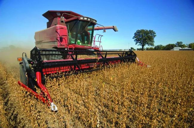 Image: United Soybean Board, Soybean harvest, Flickr, Creative Commons Attribution 2.0 Generic