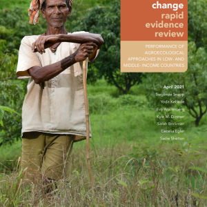 Agroecology & climate change rapid evidence review: Performance of agroecological approaches in low- and middle-income countries