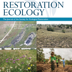 Restoration Ecology