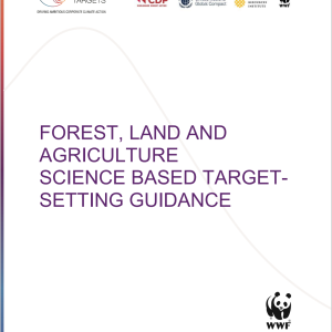 Forest, Land and Agriculture Science Based Target Setting Guidance