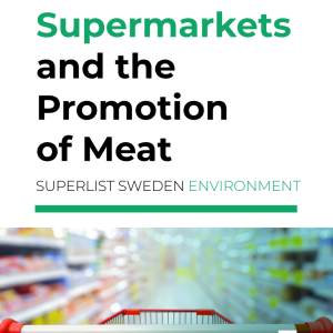 Swedish Supermarkets and the Promotion of Meat